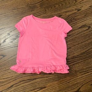 Lilly Pulitzer ruffled shirt